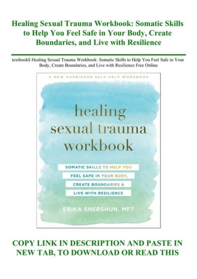 Textbook Healing Sexual Trauma Workbook Somatic Skills To Help You