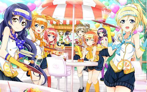 Love Live Anime Hoshizora Rin Ayase Eri Sonoda Umi Nishikino Maki