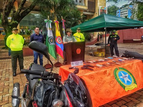 Policía entrega balance de seguridad en Villavicencio Periódico del Meta