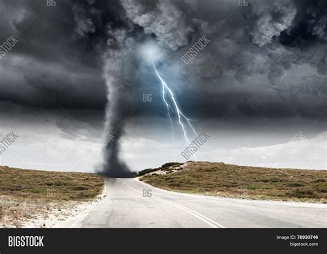 Powerful Tornado Image And Photo Free Trial Bigstock