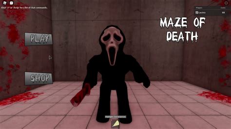 Maze Of Death Roblox Horror Youtube