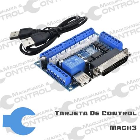 Tarjeta De Control Cnc Mach3 5 Ejes