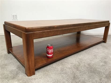 Vintage Mid Century Lane Wooden Coffee Table Style No 1590 91