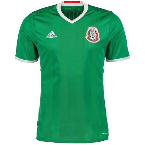 adidas Mexico Soccer Green Home Authentic climacool Jersey