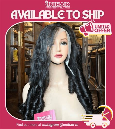 Black Color 13x4 Frontal Wigs Bouncy Curly Hair Available To Ship