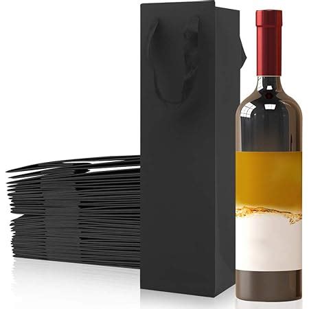 Wein Geschenktasche St Ck Papier Wein Geschenkt Te Braun