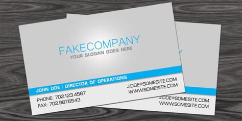 Free Photoshop Business Card Template - Vegas Printing