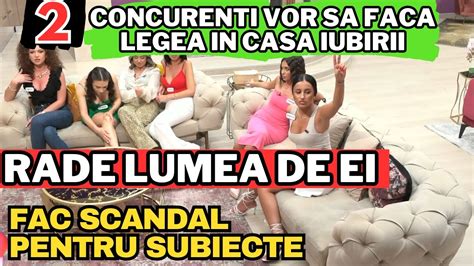 2 Concurenti VOR SA FACA LEGEA In Casa Insa Se Fac De RAS YouTube