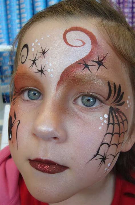 witch facepaint | Witch face paint, Kids witch makeup, Face painting halloween