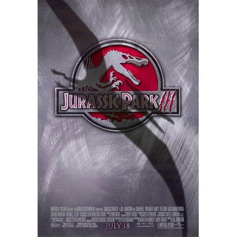 Pop Culture Graphics MOVGD5970 Jurassic Park 3 Movie Poster, 11 x 17 ...