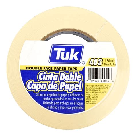 Cinta Doble Capa De Mm X M Beige Tuk The Home Depot M Xico