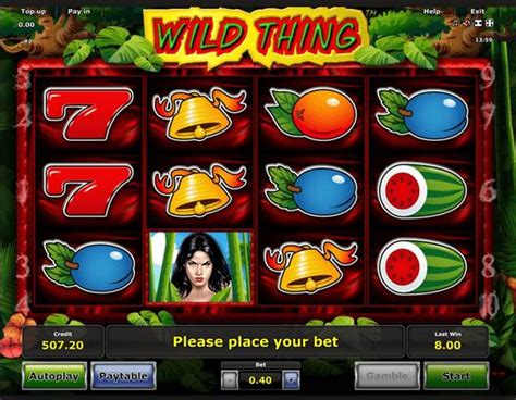 Klasische Action Mit Dem Wild Thing Slot Der Test Hier Auf