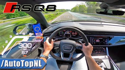 Audi Rsq Top Speed On Autobahn No Speed Limit By Autotopnl Youtube