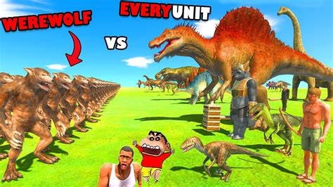 Undefeated Werewolf Army Vs Every Monster Unit In Animal Revolt Battle