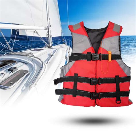 Chailin Jacket Kayak Vest Aid Buoyancy Boating Adults Life Ski