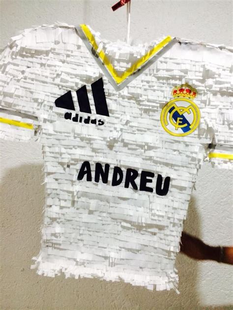 Piñata Playera Real Madrid Piñatas para adultos Piñata casera Como