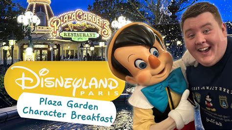 Disneyland Paris Solo Trip Vlog Plaza Gardens Character Breakfast