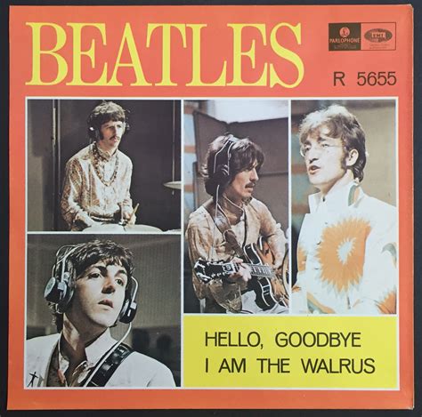 Nostalgipalatset Beatles Hello Goodbye Swe Ps Only Archive