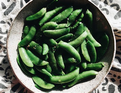 Sautéed Sugar Snap Peas Taproot Farm