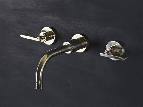 Wall Mounted Basin Taps Handcrafted From Solid Brass