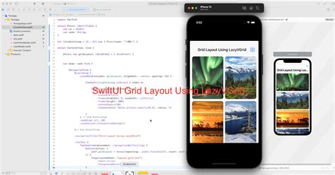 SwiftUI Grid Layout Using LazyVGrid Tutorial101