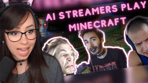 Ai Streamers Play Minecraft Xqc Moistcr1tikal Tyler1