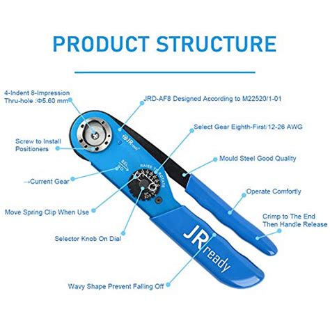 Jrready Jrd Af Crimping Tool M Solid Contact Crimper High