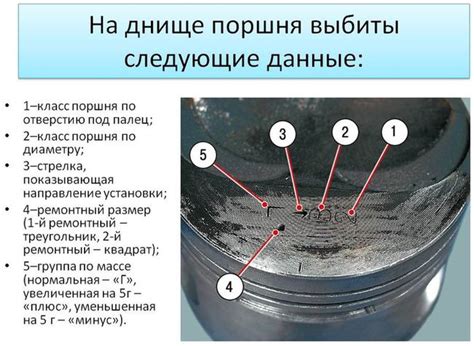 Как узнать размер поршня