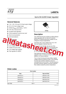 L Ad Tr Datasheet Pdf Stmicroelectronics