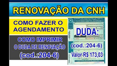 Duda Renovação CNH O Código que Simplificará a Renovação da sua