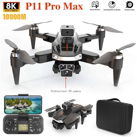 P Pro Max Drone G Gps Professional K Hd Aerial Photography Dual