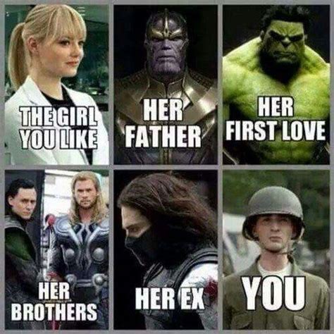 Marvel Memes [04] The Girl You Like Her Father Her First Love Her