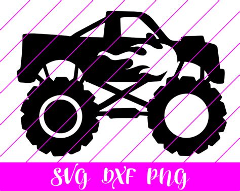 Shark Monster Truck Svg