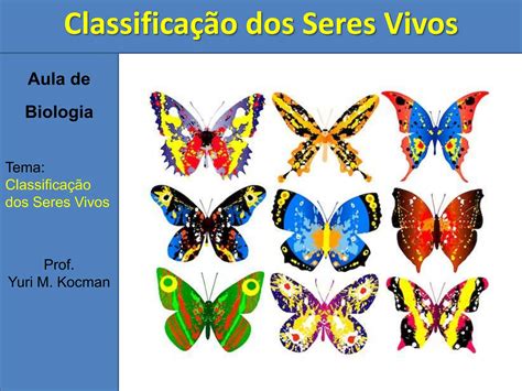 classificação dos seres vivos sistemática ppt