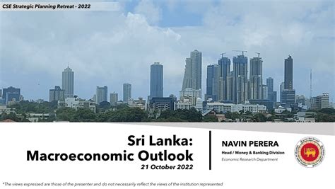 PDF Sri Lanka Macroeconomic Outlook