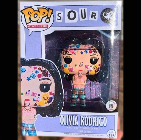 Olivia Rodrigo Funko Pop Custom Made Ready Ship - Etsy | Pop custom ...