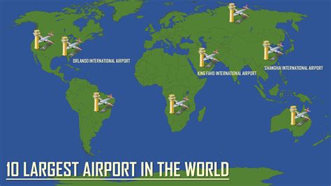 Top 10 Largest Airports In The World 2023 Youtube