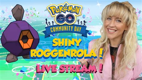 Roggenrola Community Day Shiny Hunt Pokémon Go Youtube