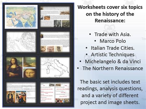 The Renaissance World History Unit By Teach Simple