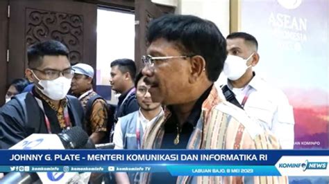 KTT Ke 42 ASEAN 2023 INDONESIA Menkominfo Ajak Media Sebarkan Informasi