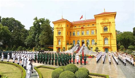 Presidential Palace Hanoi A Historic Site In Vietnam