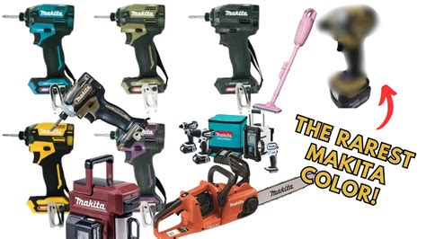 All Makita Tool Colors Worldwide The Most Rare And Hard To Find