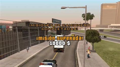 GTA San Andreas Misiones De Camionero Completas Al 100 YouTube