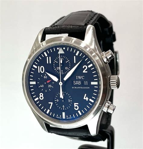 IWC Pilot Spitfire Chronograph Day Date 3717 Men Catawiki