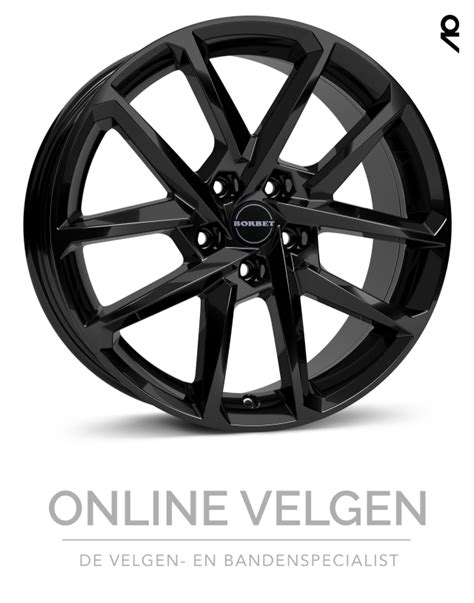 Borbet N ZWART GLANZEND 19 Inch Online Velgen