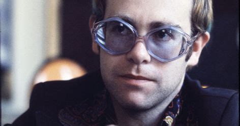 elton john collection of glasses