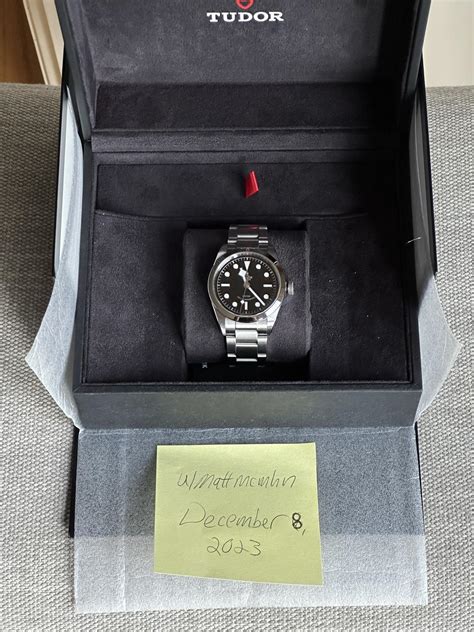 Wts Tudor Black Bay 36mm Ref 79500 Box And Papers Original Receipt