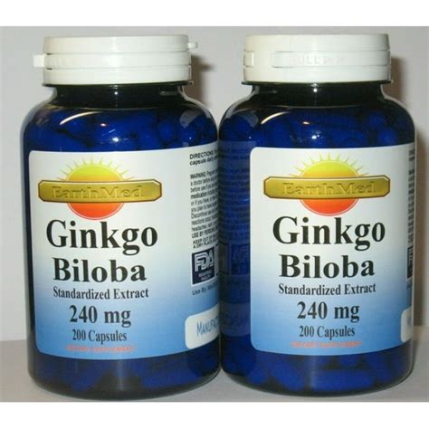 Ginkgo Biloba 240mg 400 Capsules