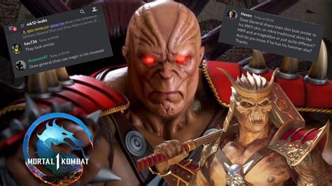 Mortal Kombat 1 General Shao Leaked Design Is A Mix Between MK11 MK9