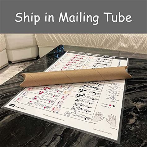 Flute Fingering Chart With Color Coded Notes Learn Flute Technique